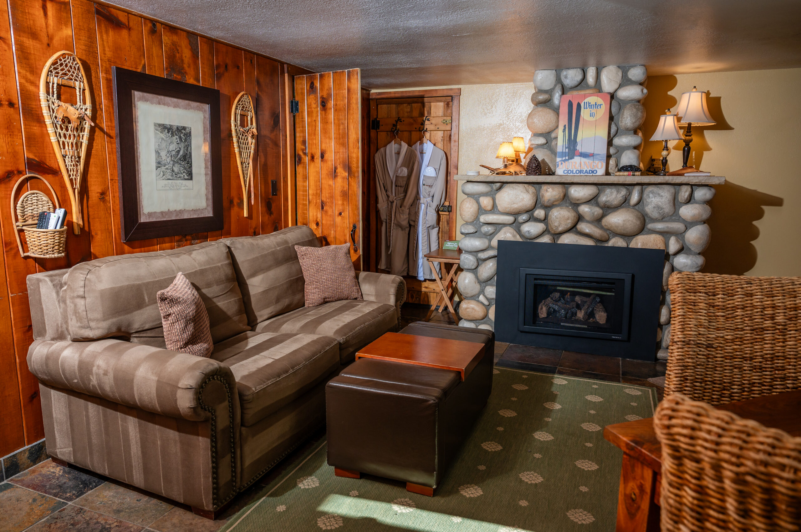 columbine fireplace