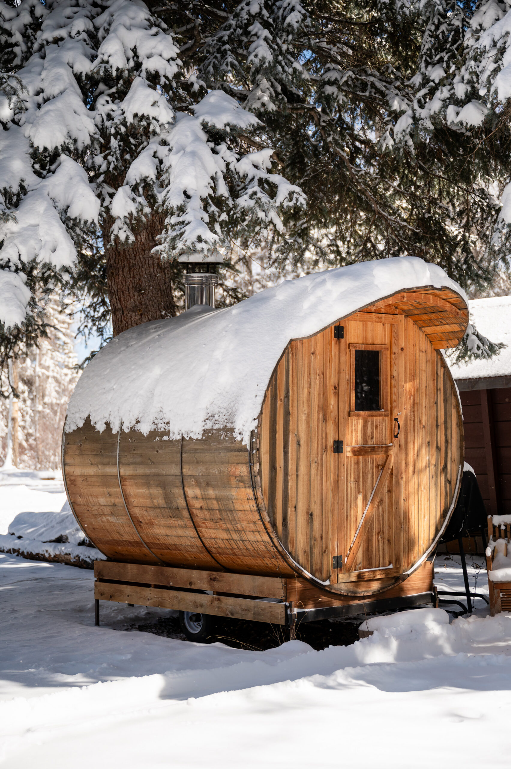sauna winter