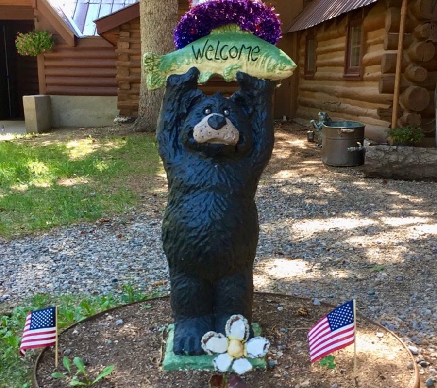 bear welcome sign 1